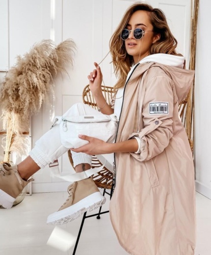 Parka Jakna Karina Bež