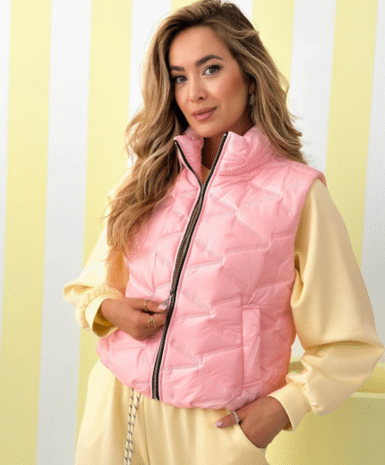 Brezrokavnik Clover Roza