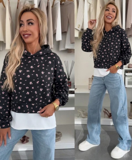 Pulover Clarissa Črna