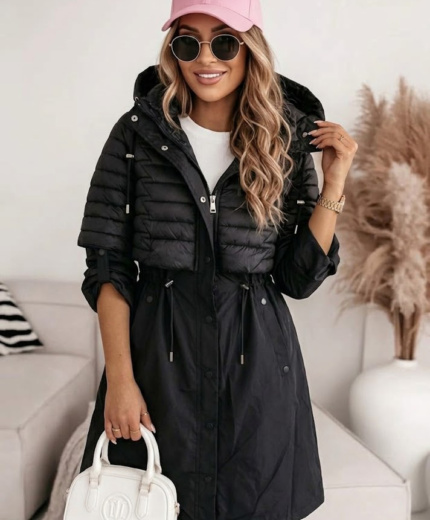 Parka Celestina Črna