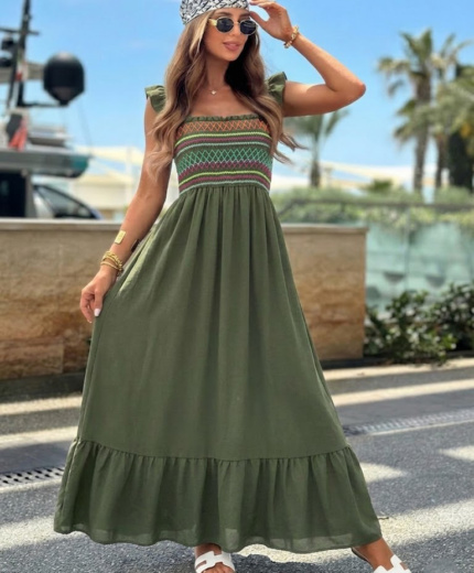 Obleka Miami Olivna