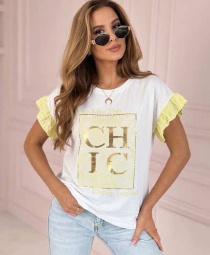 Majica Chic Rumena
