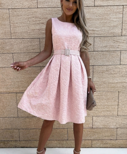 Obleka Geneva Roza