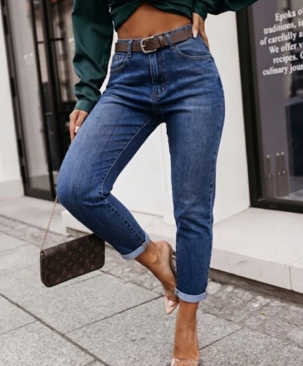 Mom Fit Hlače Christina