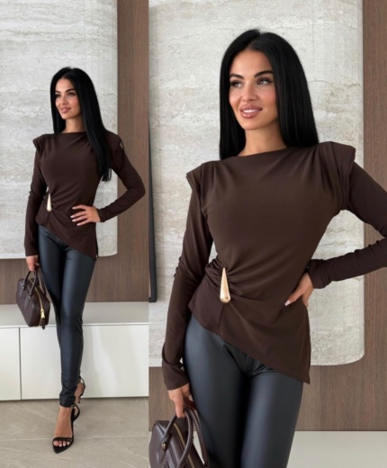 Bluza Eleanor Rjava