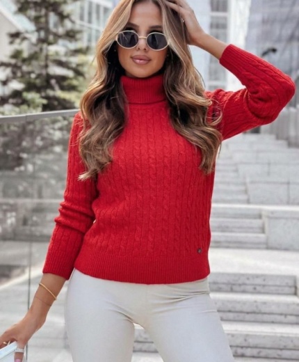 Pulover Bianca Rdeč