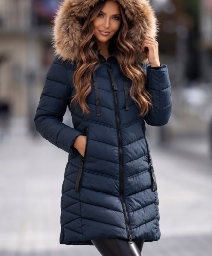 Zimska Bunda Everly Modra